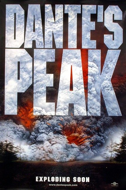 the movie poster: Dante's Peak (1997) ver1