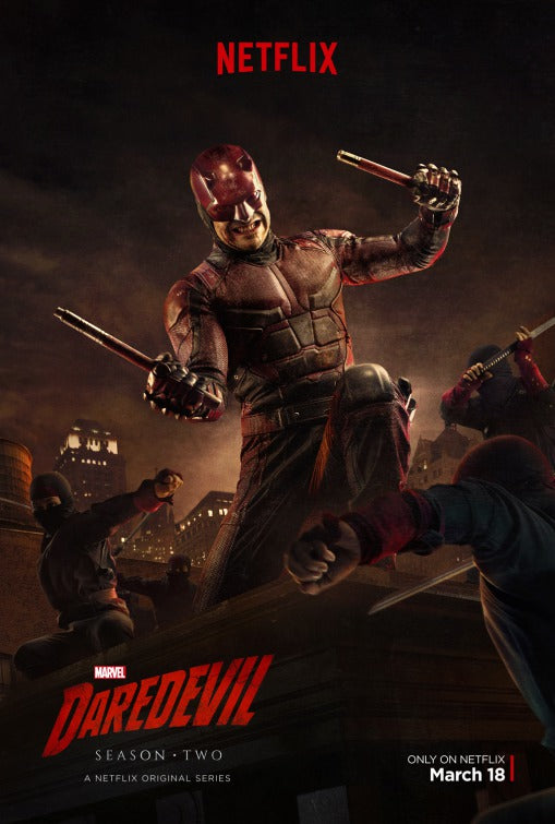 1000 piece jigsaw puzzle for tv poster: Daredevil, ver18