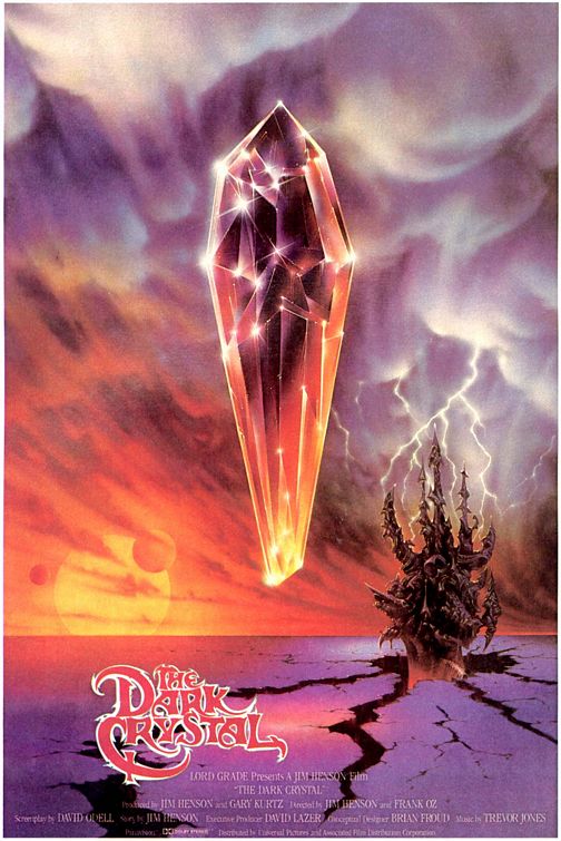 the movie poster: The Dark Crystal (1982) ver2