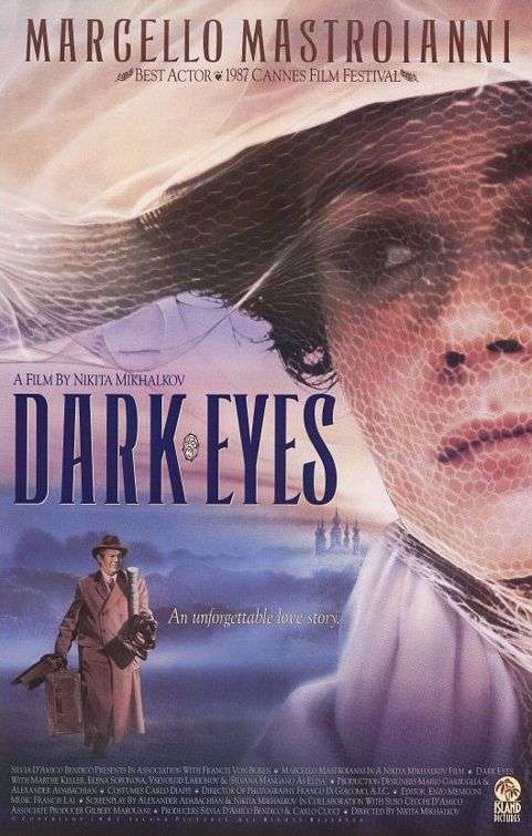 the movie poster: Dark Eyes (1987)