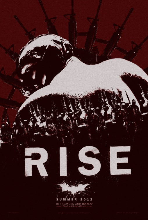 1000 piece jigsaw puzzle for the movie poster: The Dark Knight Rises (2012) ver20