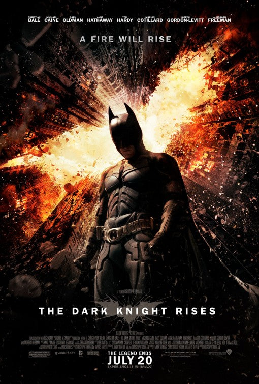 1000 piece jigsaw puzzle for the movie poster: The Dark Knight Rises (2012) ver3