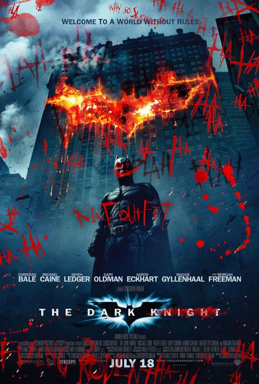 the movie poster: The Dark Knight (2008) ver19