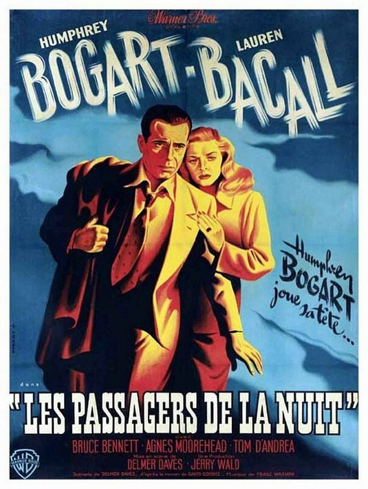 1000 piece jigsaw puzzle for the movie poster: Dark Passage (1947) ver9