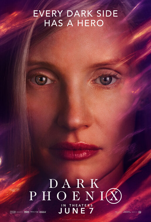 1000 piece jigsaw puzzle for the movie poster: Dark Phoenix (2019) ver13