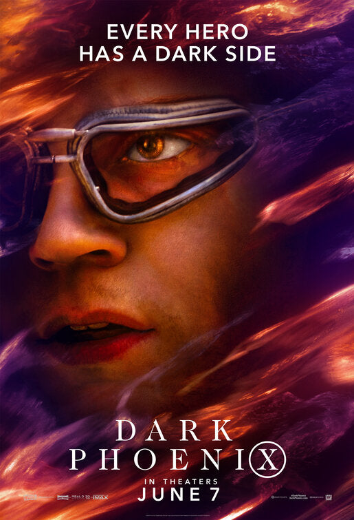 1000 piece jigsaw puzzle for the movie poster: Dark Phoenix (2019) ver14