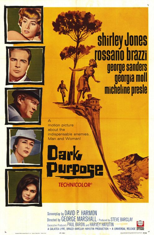 the movie poster: Dark Purpose (1964)