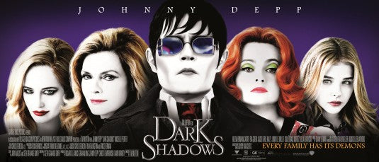 1000 piece jigsaw puzzle for the movie poster: Dark Shadows (2012) ver20