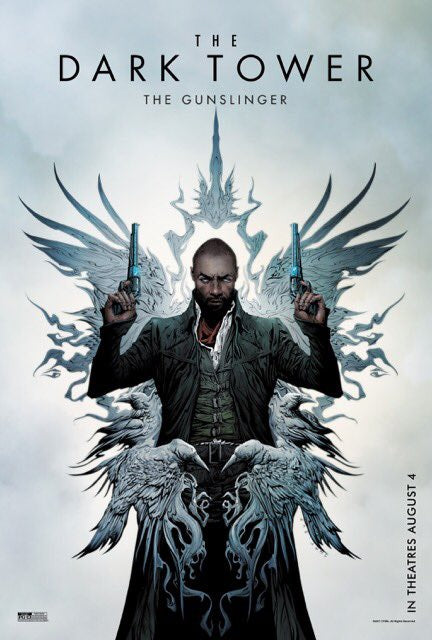1000 piece jigsaw puzzle for the movie poster: The Dark Tower (2017) ver8