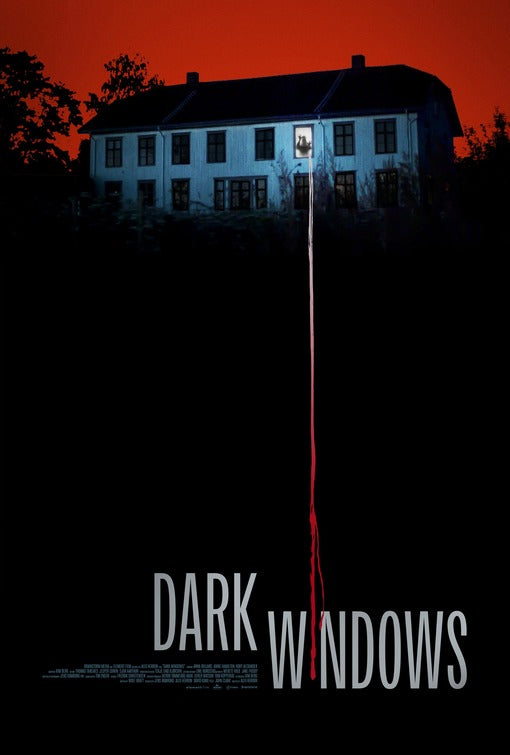 1000 piece jigsaw puzzle for the movie poster: Dark Windows (2023)