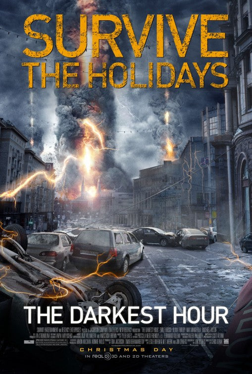 1000 piece jigsaw puzzle for the movie poster: The Darkest Hour (2011) ver4