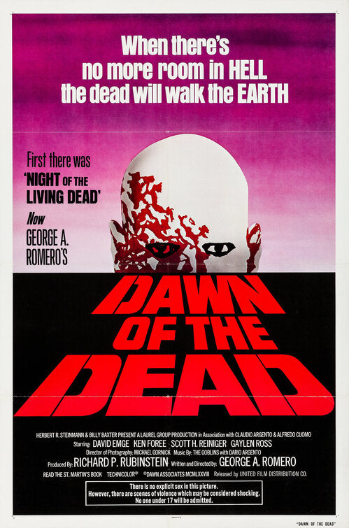 the movie poster: Dawn of the Dead (1979)