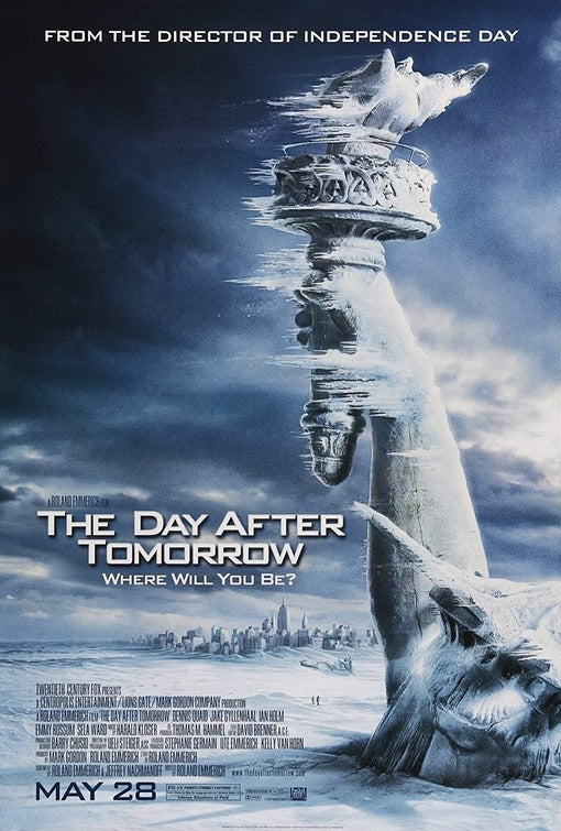 the movie poster: The Day After Tomorrow (2004) ver3