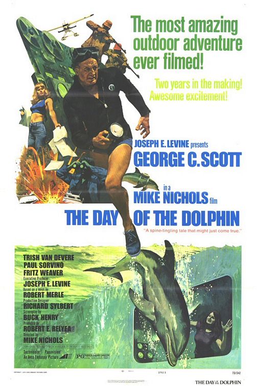 the movie poster: The Day of the Dolphin (1973) ver4
