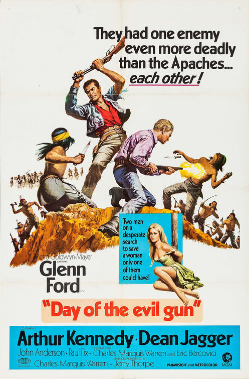 the movie poster: Day of the Evil Gun (1968)