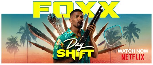 1000 piece jigsaw puzzle for the movie poster: Day Shift (2022) ver12
