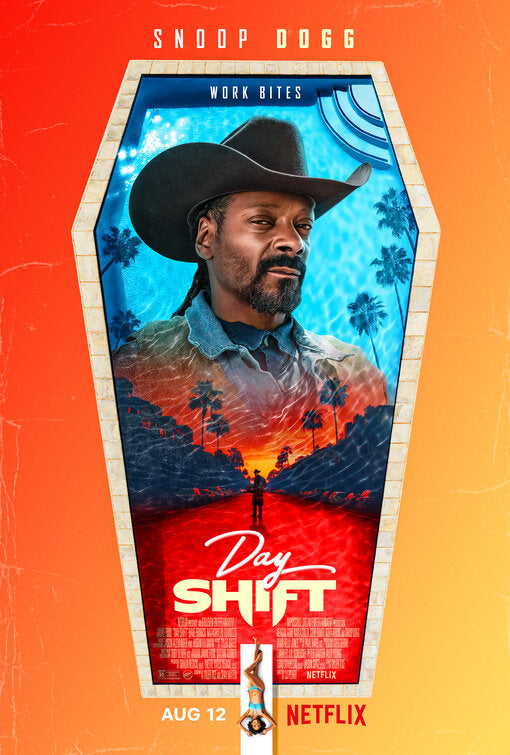 1000 piece jigsaw puzzle for the movie poster: Day Shift (2022) ver7