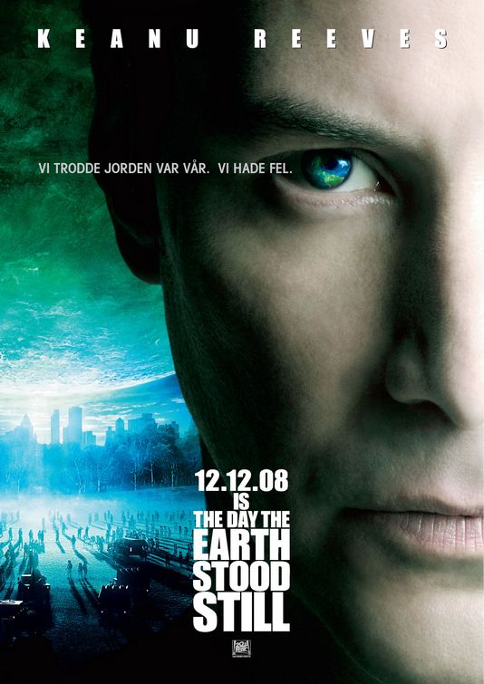 the movie poster: The Day the Earth Stood Still (2008) ver3