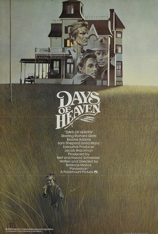 1000 piece jigsaw puzzle for the movie poster: Days of Heaven (1978) ver2