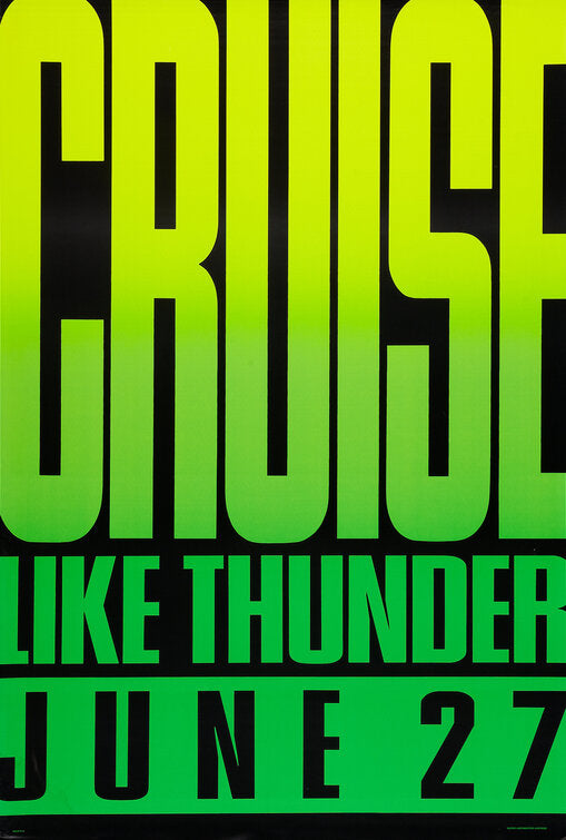 1000 piece jigsaw puzzle for the movie poster: Days of Thunder (1990) ver2