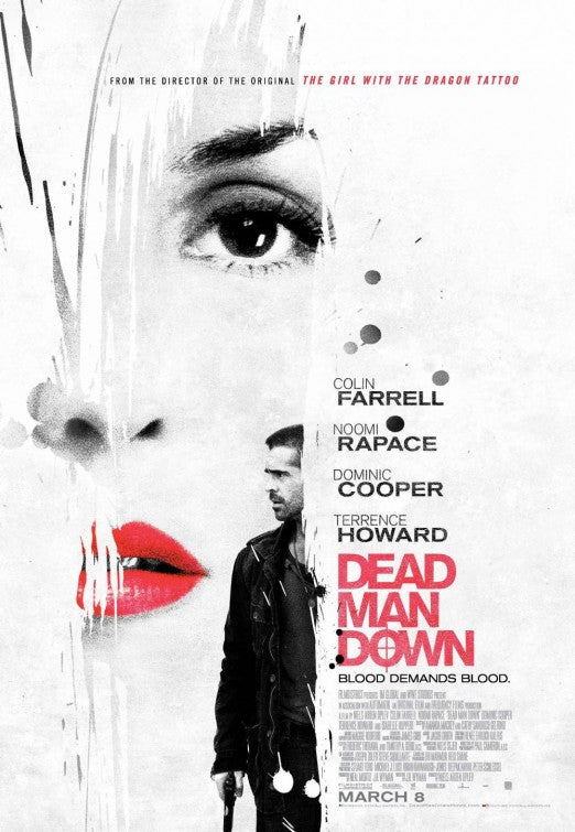 1000 piece jigsaw puzzle for the movie poster: Dead Man Down (2013) ver2