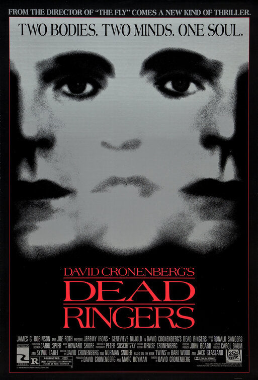 the movie poster: Dead Ringers (1988)