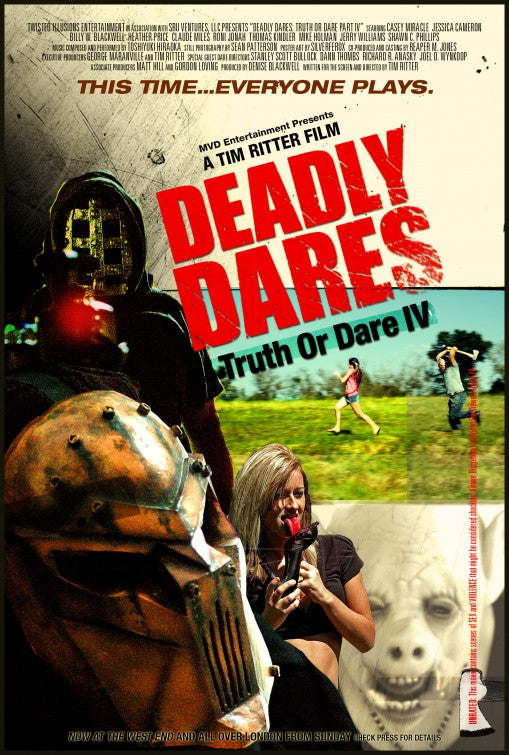1000 piece jigsaw puzzle for the movie poster: Deadly Dares: Truth or Dare Part IV (2011)