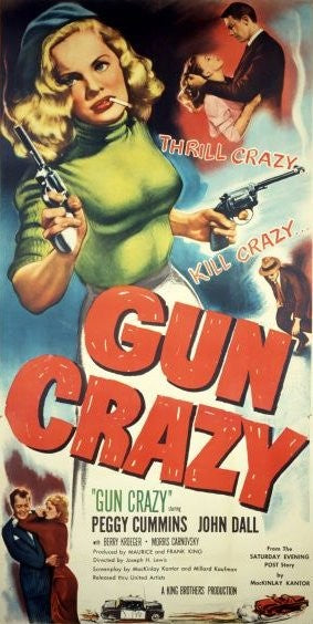 1000 piece jigsaw puzzle for the movie poster: Gun Crazy (1950) ver4
