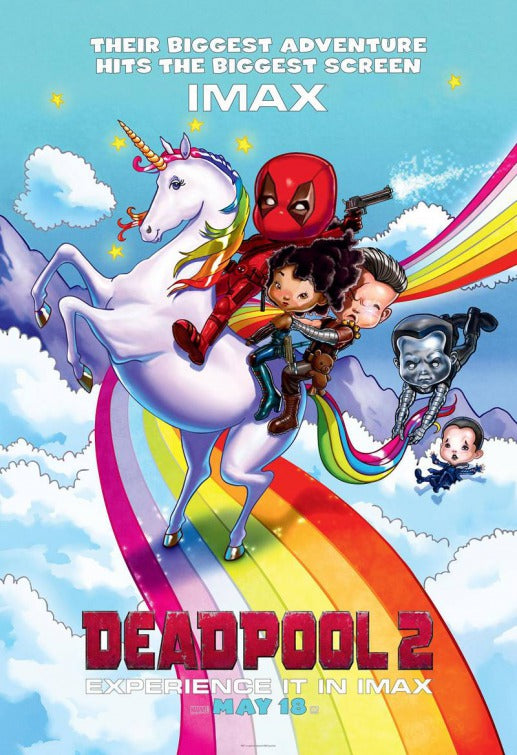 1000 piece jigsaw puzzle for the movie poster: Deadpool 2 (2018) ver10