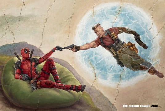1000 piece jigsaw puzzle for the movie poster: Deadpool 2 (2018) ver2