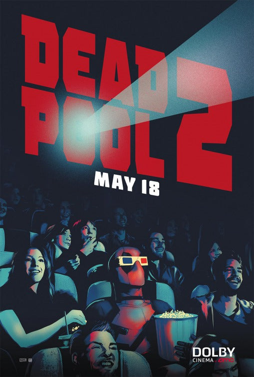 1000 piece jigsaw puzzle for the movie poster: Deadpool 2 (2018) ver8