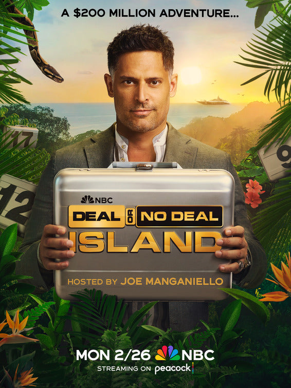 1000 piece jigsaw puzzle for tv poster: Deal or No Deal Island