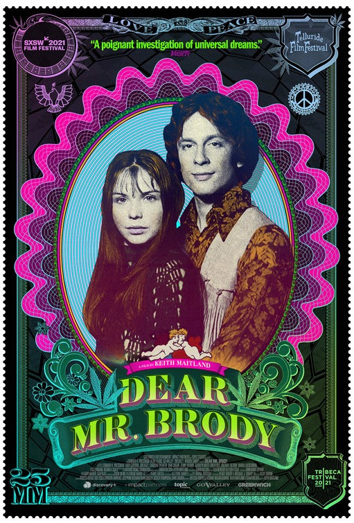 1000 piece jigsaw puzzle for the movie poster: Dear Mr. Brody (2022)