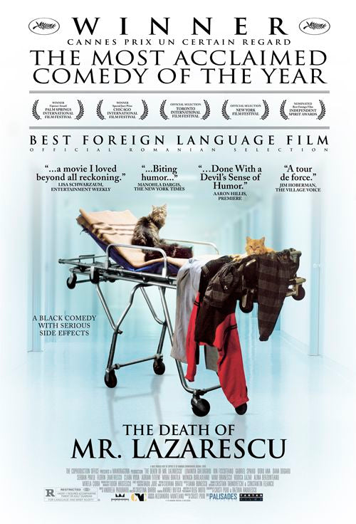 the movie poster: The Death of Mr. Lazarescu (2006)