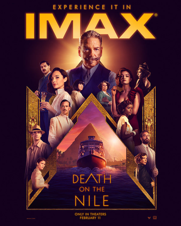 1000 piece jigsaw puzzle for the movie poster: Death on the Nile (2022) ver12