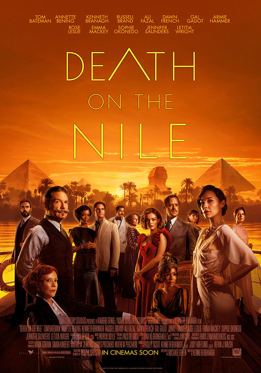 1000 piece jigsaw puzzle for the movie poster: Death on the Nile (2022) ver4