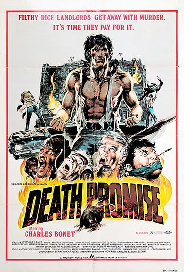1000 piece jigsaw puzzle for the movie poster: Death Promise (1977)
