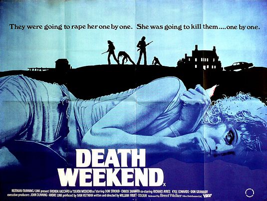 the movie poster: Death Weekend (1977) ver2
