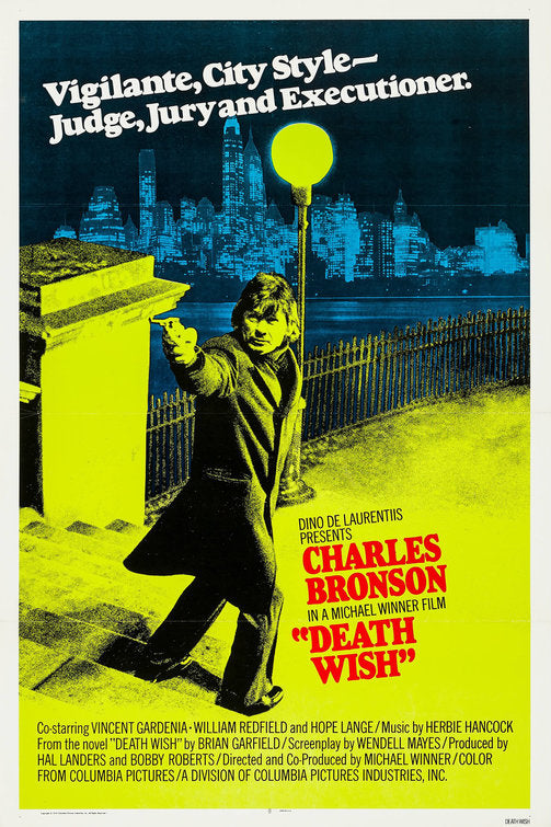 the movie poster: Death Wish (1974) ver2