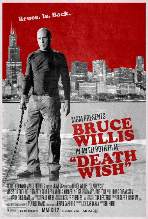1000 piece jigsaw puzzle for the movie poster: Death Wish (2018) ver6