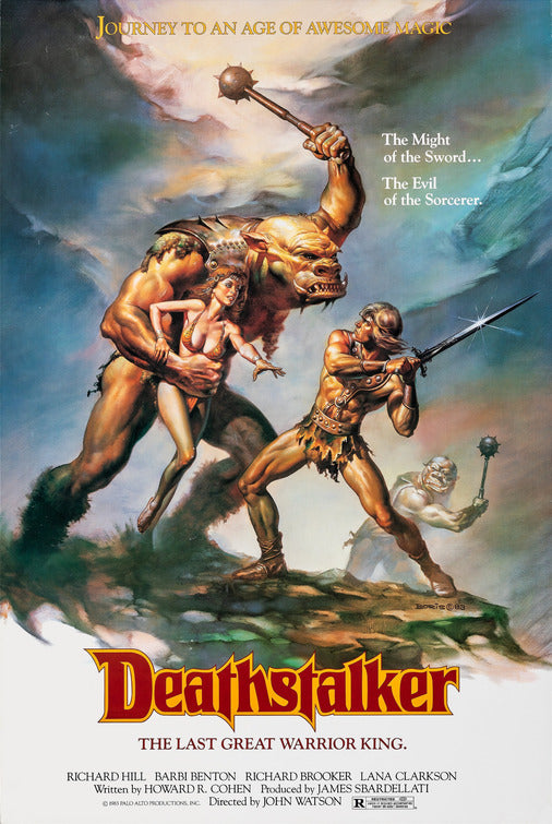 the movie poster: Deathstalker (1983)