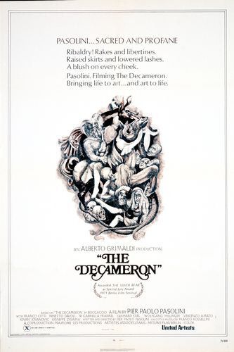 the movie poster: The Decameron (1971)