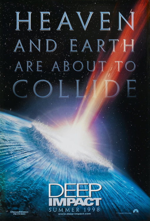 the movie poster: Deep Impact (1998) ver1