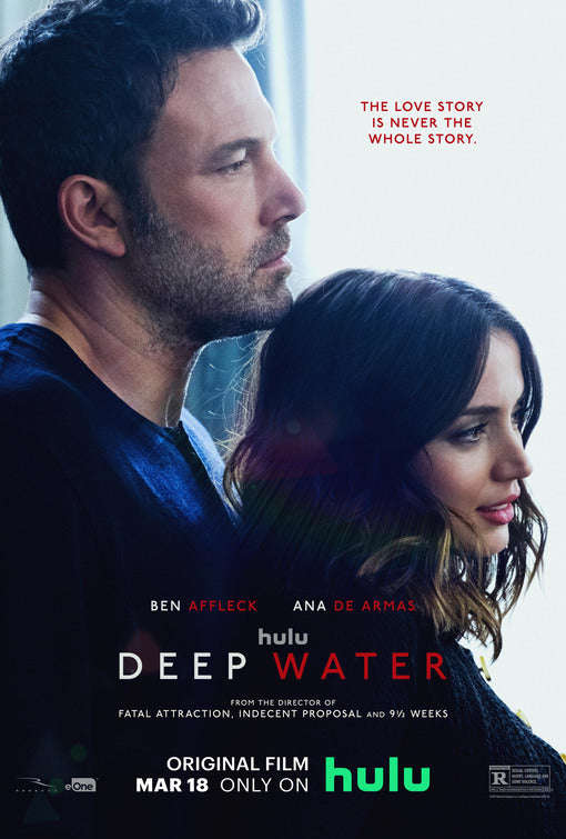 1000 piece jigsaw puzzle for the movie poster: Deep Water (2022) ver2