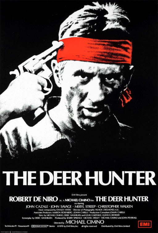 the movie poster: The Deer Hunter (1978)
