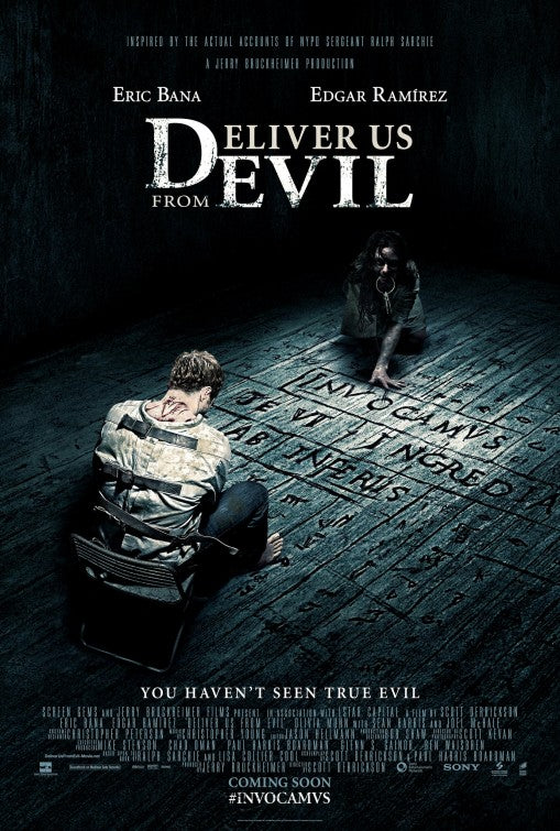 1000 piece jigsaw puzzle for the movie poster: Deliver Us from Evil (2014)