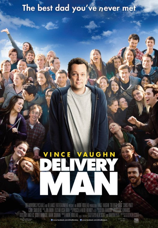 1000 piece jigsaw puzzle for the movie poster: Delivery Man (2013) ver3