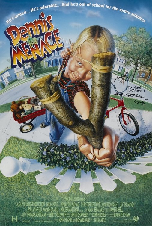 the movie poster: Dennis the Menace (1993) ver2