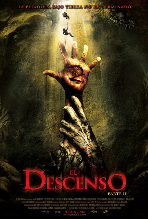 1000 piece jigsaw puzzle for the movie poster: The Descent: Part 2 (2009) ver5