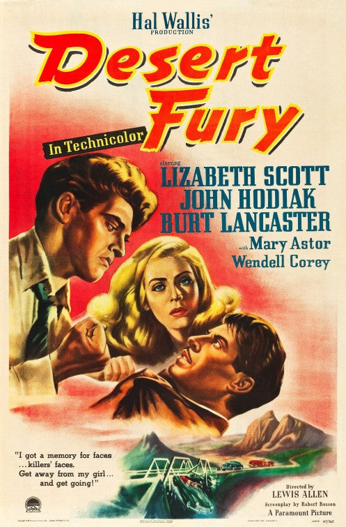 1000 piece jigsaw puzzle for the movie poster: Desert Fury (1947) ver2